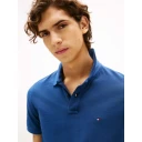 Tommy Hilfiger Garment Dye Reg Polo - Blue - M