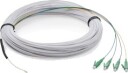 Delock 91086 RJ12 hann hunn innbyggingskabel svart 0,5 m