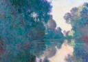 Claude Monet - Morning on the Seine near Giverny Plakat Plakat / 30x40cm