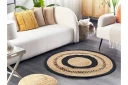 Yozgat Ryeteppe 120 cm Rund - Beige