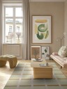 Ullteppe   Gingham no. 4 Størrelse: 80 x 250 cm