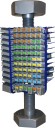 Treskrue A4 316 DIN 97 - 6 mm - 70 mm - 2 stk