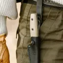 Morakniv Finn BlackBlade (S) Ash Wood, friluftskniv