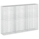 vidaXL Gabion med 3,5 mm tråd og 5x10 cm mesh 300x50x200 cm