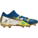 PUMA Future 7 MATCH BNA FG/AG Fotballsko Blå/Gull 46,5