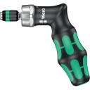 Wera Kompakt Pistol RA 7-delt Skrutrekker Håndverktøy Svart og Grønn