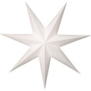 Star Trading Mika julestjerne med lys hvit 60 cm