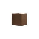 Light-Point Cube LED Vegglampe 3000K Up/Down Rust