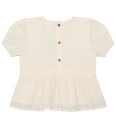En Fant Top Ss Dobby   Cream   110