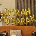 Club Green Hootyballoon Ballonggirlander Umrah Mubarak Gull HBUM102