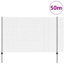  Gjerde med innlegg. Grå 1.5 x 50 m Stål