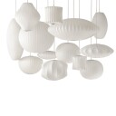 HAY Nelson Cigar Bubble Taklampe Stor Hvit