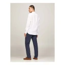 Tommy Hilfiger - Skjorte Pigment Dyed LI Solid RF Shirt - Hvit