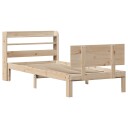  Sengeramme med hodegavl 90x190 cm heltre furu 3306813