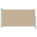 vidaXL Side Markise 140 x 300 cm 100% polyester jern stål Rektangulær