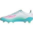 adidas F50 Messi Elite FG Fotballsko Hvit/Turkis 39 1/3