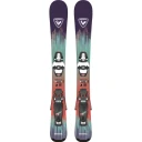 Børneski Rossignol Sender Kid + Team4 Bindinger (92cm - Lilla)