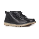 Hey Dude Flint Boot Leather   Black   44