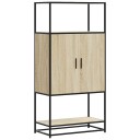  Highboard sonoma eik 68x35x139 cm konstruert tre og metall 8721102840999