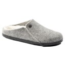 Birkenstock Zermatt Shearling Wool Felt Light Grey 45