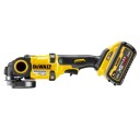 DeWalt Vinkelsliper DCG418 × 2-QW Ø125 mm, Med Batteri Og Lader