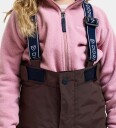 Didriksons Skibukser - Idre - Shadow Brown - Didriksons - 110 - Ski Pants Brun Marineblå