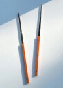 Bistrot Solid Spisepinner 2 pk Oransje