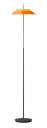 Vibia Mayfair Gulvlampe Blank Oransje og Sort