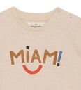 Monsieur Mini T skjorte   Miami   Offwhite   Monsieur Mini   9 12 md   T skjorte   Beige   74 80