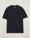 Bread & Boxers Textured Heavy Crew Neck T-Shirt Black