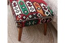 Crossett Sittepuff 91 cm   Rød/Grønn