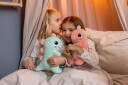 Teddykompaniet Kramis Kosedyr Dino 25 cm Rosa