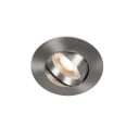 Hide-A-Lite Comfort Twist Quick ISO Downlight 6,5 W 470 lm 2700-4000 K Børstet stål Belysning