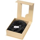 Lenoites Blowout Tie in Mulberry Silk Small Black