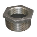 GF Sort Nippelmuffe 2" x 1 1/4" for Varmeinstallasjoner