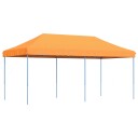  Sammenleggbart partytelt pop-up oransje 580x292x315 cm 4004937