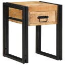  Sidebord 40x40x50 cm Solid Grovt Tre Mango