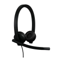 Logitech H570e Stereo USB-A MS Teams headtset Black