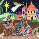 Three Wise Men in the night Plakat Plakat / 100x100cm