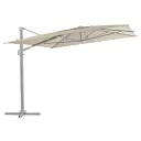 Brafab Vinovo parasoll 300x400 cm Light grey / Khaki