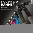 Raptor Hammerskaft 37cm Oransje