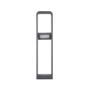 Lindby Darko LED-gatelampe av aluminium 80 cm