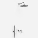 ArkiLife AVAO AA801 S02 Ø30 Velværeregn M/Easyclean Stick Børstet Rustfritt Stål Dusjsett