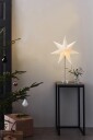 Markslöjd LOVIS Bordstjerne 45 cm Satinnikkel/Hvit