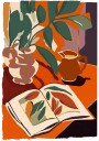 Leafy Afternoon Plakat Plakat / 70x100cm