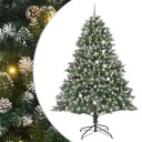  Kunstig juletre grønn 160 x 160 x 240 cm PVC og plast og stål