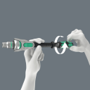 Wera Zyklop Speed 1/4" Skralle med 152 mm Lengde