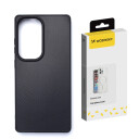Wozinsky Karbonfiber MagSafe deksel for Samsung Galaxy S25 Svart