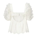 For Love & Lemons Dame Bluser & Skjorter Hvit M