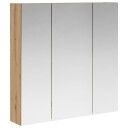  Baderomsspeilskap Kunstnerisk Eik 70 x 14,5 x 70 cm
